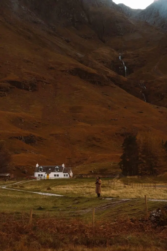 Isolated house in Glencoe