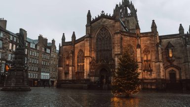 natal em edimburgo