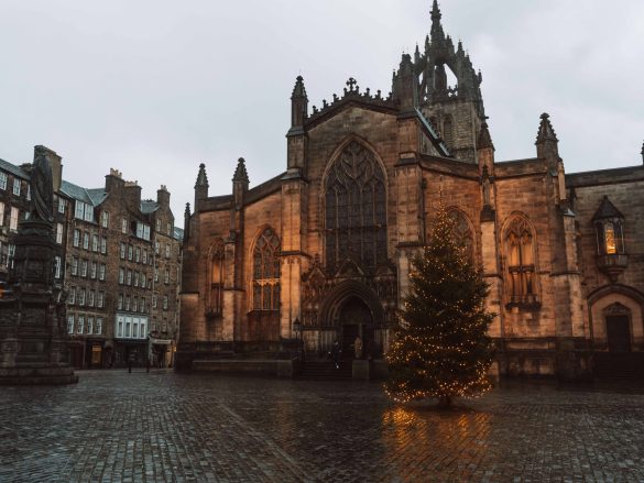 natal em edimburgo