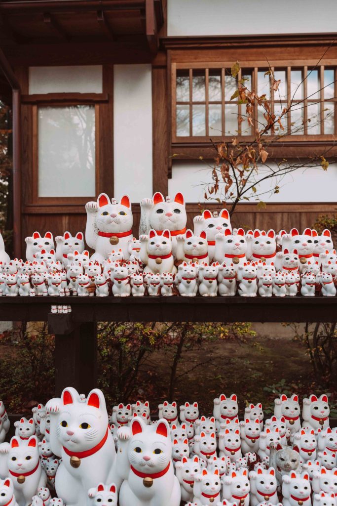 Templo tradicional japonês no centro de Tóquio