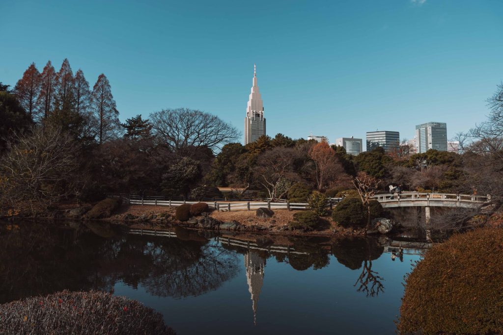 Shinjuku Gyoen no outono