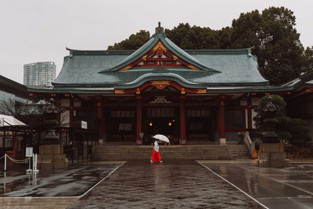 Hie Shrine Temple in Tokyo