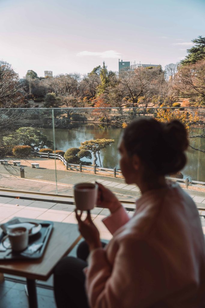 Starbucks no Shinjuku Gyoen