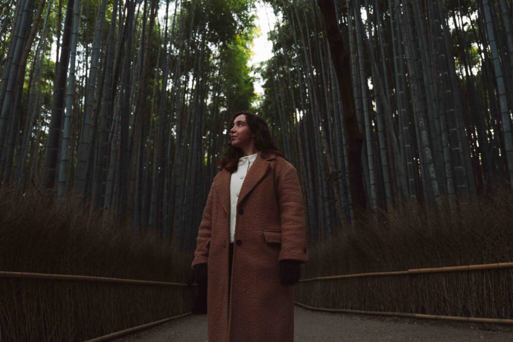 Arashiyama Bamboo Forest in Kyoto, one of the most famous places to visit in Japan.