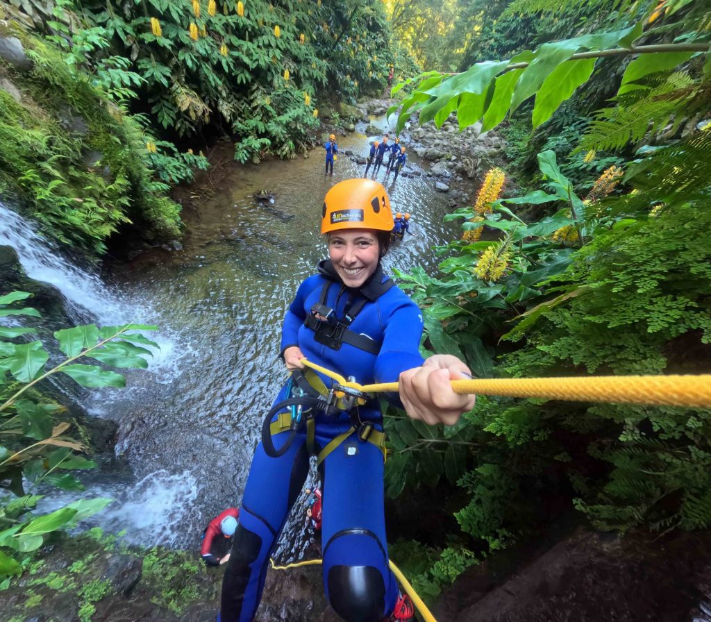 Canyoning in São Miguel, Azores
